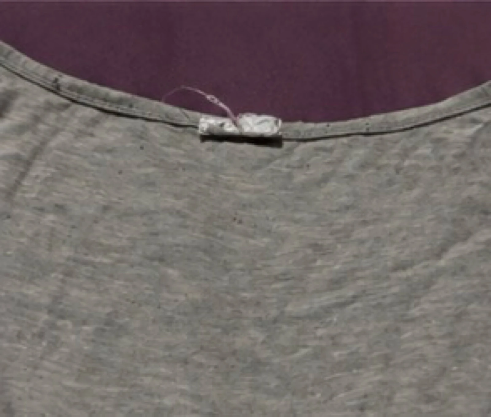 Camisola gris jaspeada para mujer – Corte fluido – Talla S – photo 5